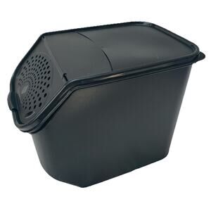 Tupperware Potato Onion Smart Stackable Storage Container Keeper Black 8.3L